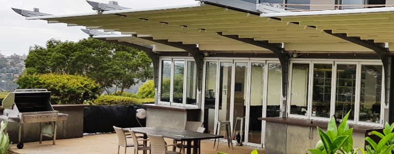 Retractable awnings