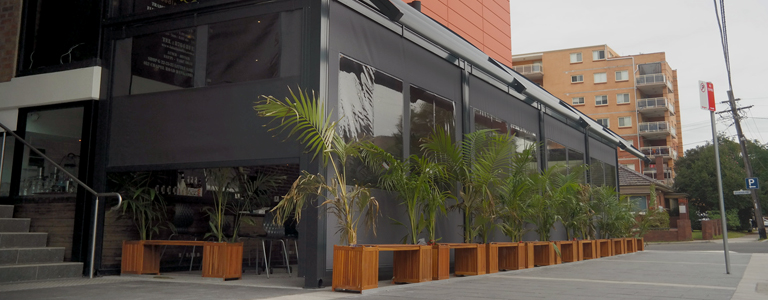 awnings for cafes